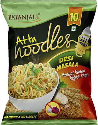 Patanjali Atta Noodles (400x500), Png Download
