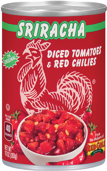 Directions - Sriracha Tomatoes (423x593), Png Download