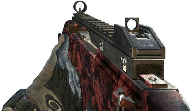 A Bloody G36c - Mw3 G36c Gold (640x371), Png Download