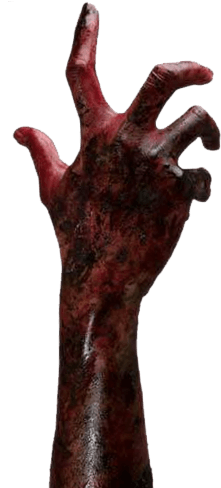 Walking Dead Gifts - Zombie Hands (300x498), Png Download