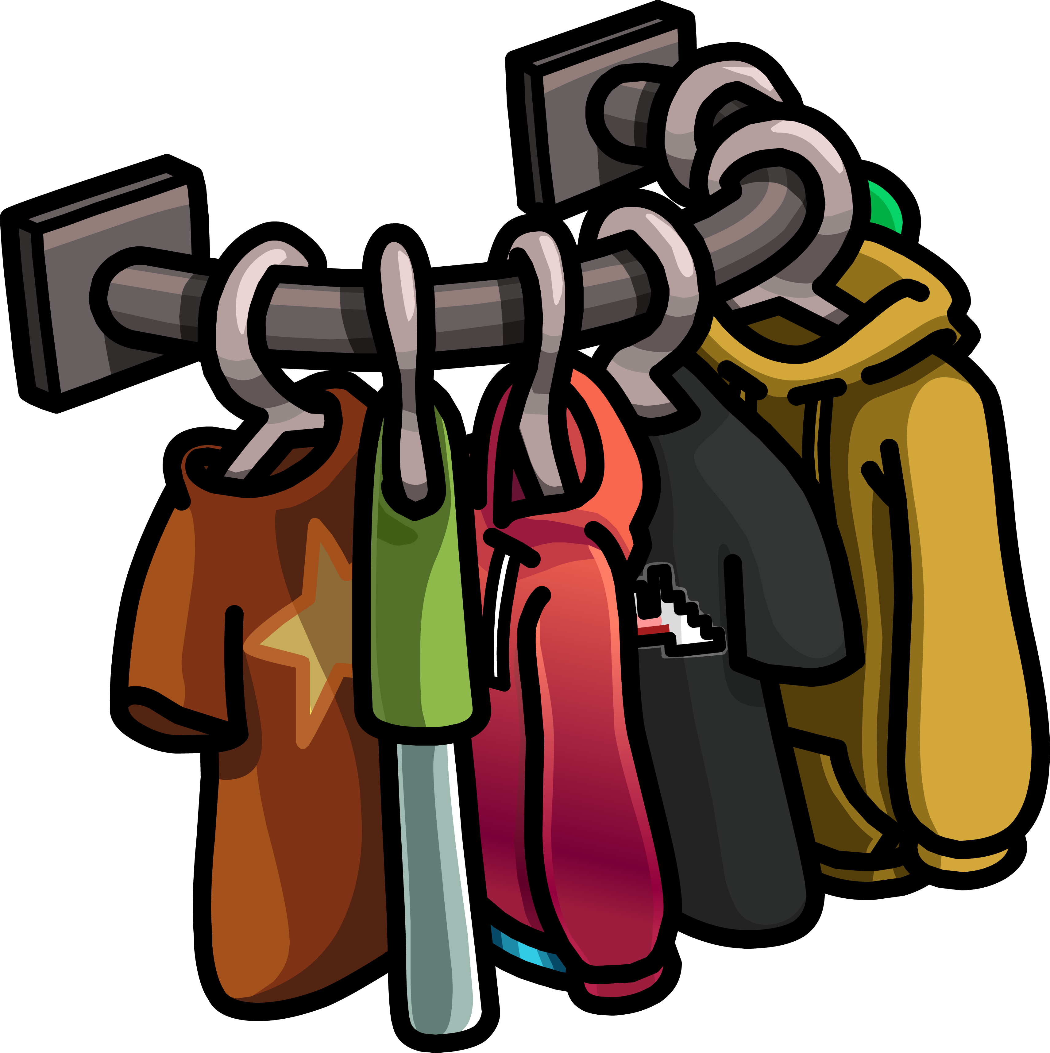 Clothes Png Image - Clothes Png (3422x3432), Png Download