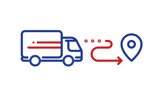Instant Delivery - Icone Transport E Logistic (566x332), Png Download