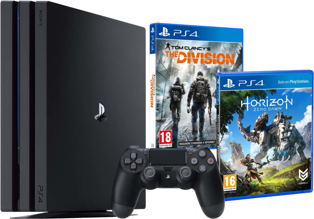 Ps4 Pro The Division Horizon Zd 395€ - Juego Ps4 - Horizon Zero Dawn (1105x900), Png Download
