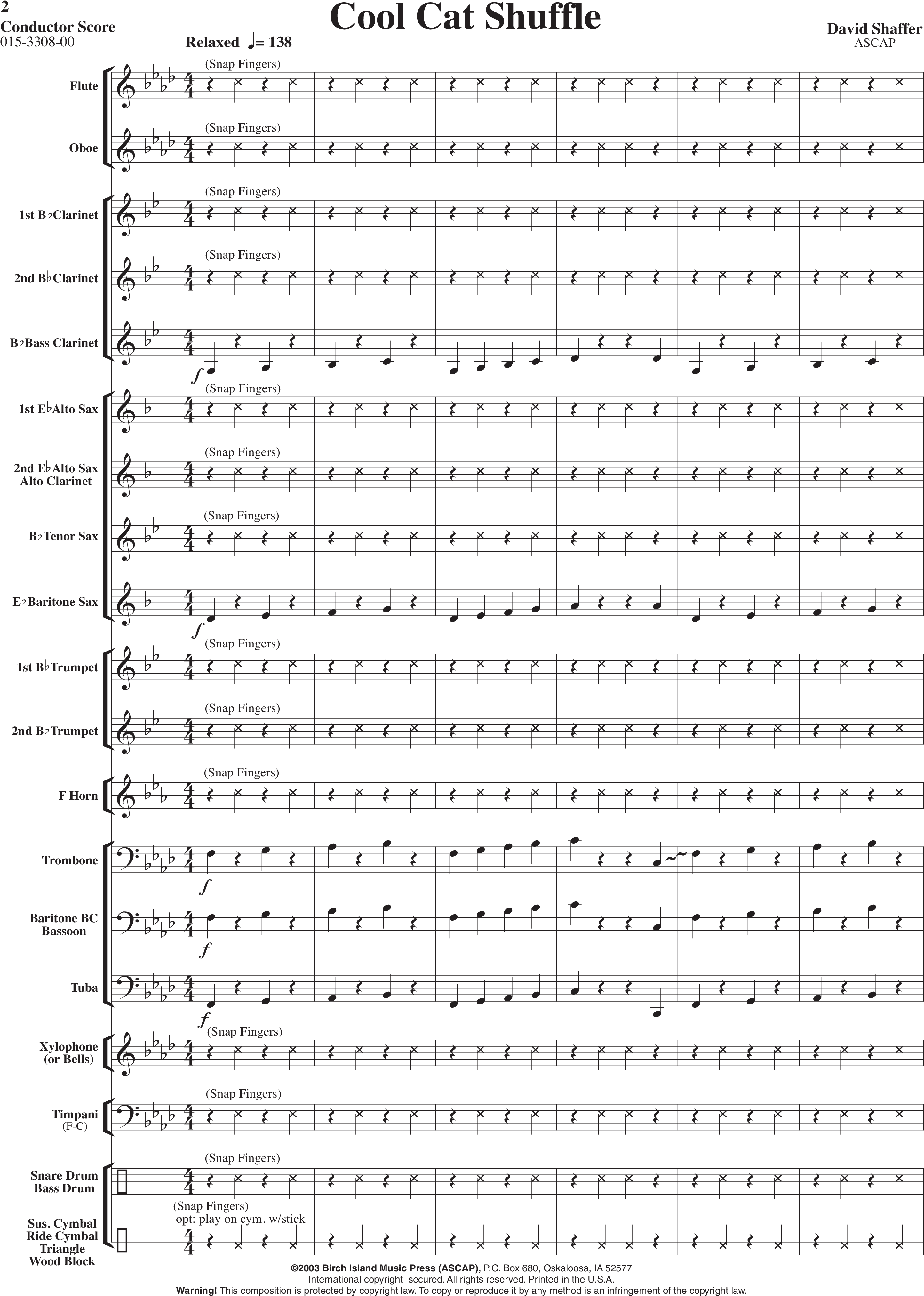 Cool Cat Shuffle Thumbnail Cool Cat Shuffle Thumbnail - Cool Cat Shuffle Clarinet (3240x4320), Png Download