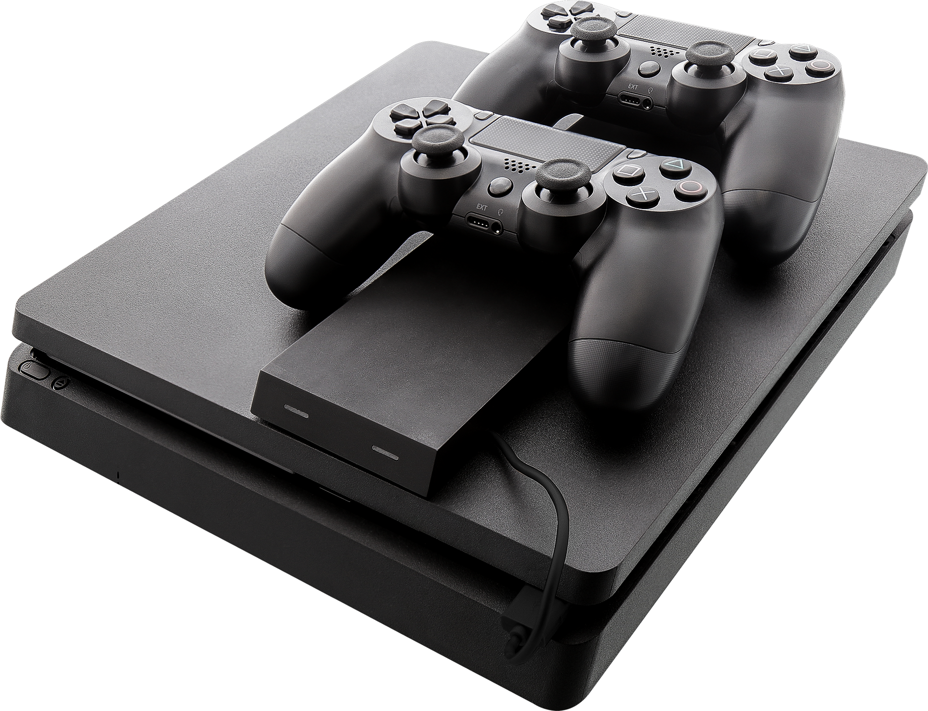 Nyko Charger Slim Ps4 (2029x1591), Png Download