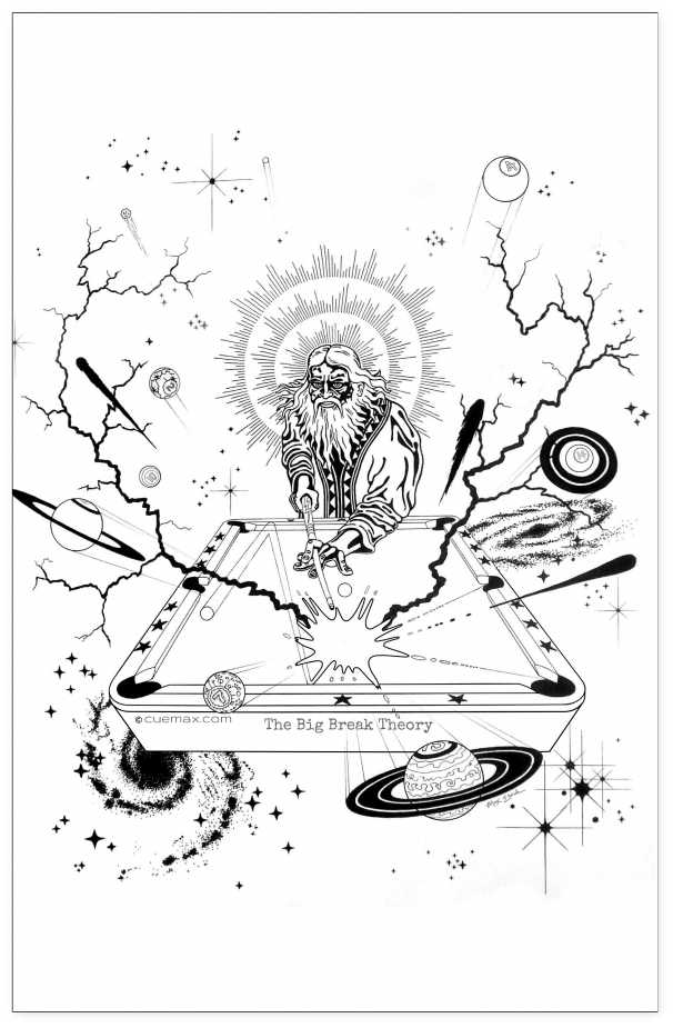 The Big Break Theory Poster - T-shirt (1024x1024), Png Download