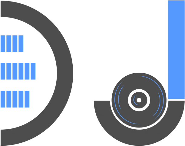 Dj Music Logo - Dj Clipart Logos (999x999), Png Download