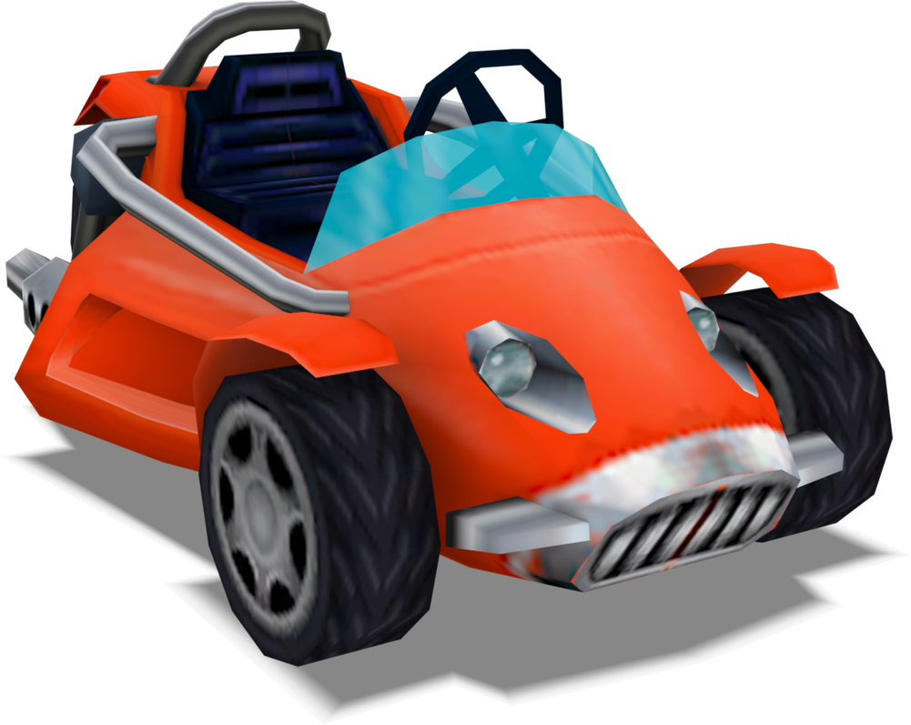Crash Tag Team Racing Trikee - Crash Tag Team Racing (1001x797), Png Download
