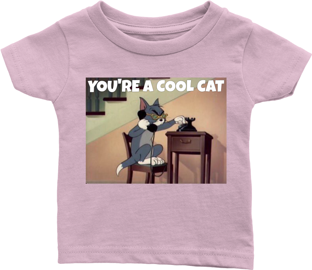 Cool Cat - My Mom's An Awesome Vet Tech (1000x1000), Png Download