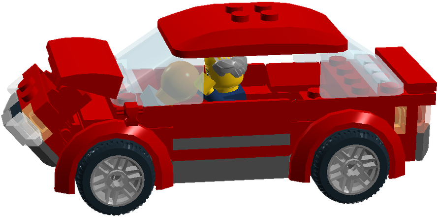 Car Crash - Lego Car Crash (1600x883), Png Download