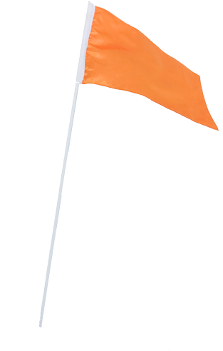 Us Flag Pole Png For Kids - Flag With Pole Png (356x500), Png Download