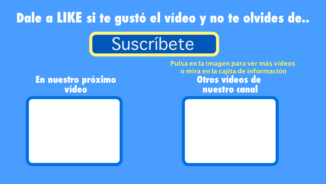 En Este Tutorial Hablamos De Las Outro O Despedidas - Suscribete Y Dale A Like Png (1275x720), Png Download