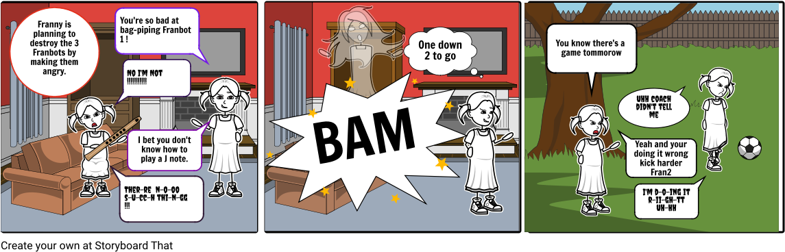 The Fran With Four Brains - Cartoon (1164x385), Png Download