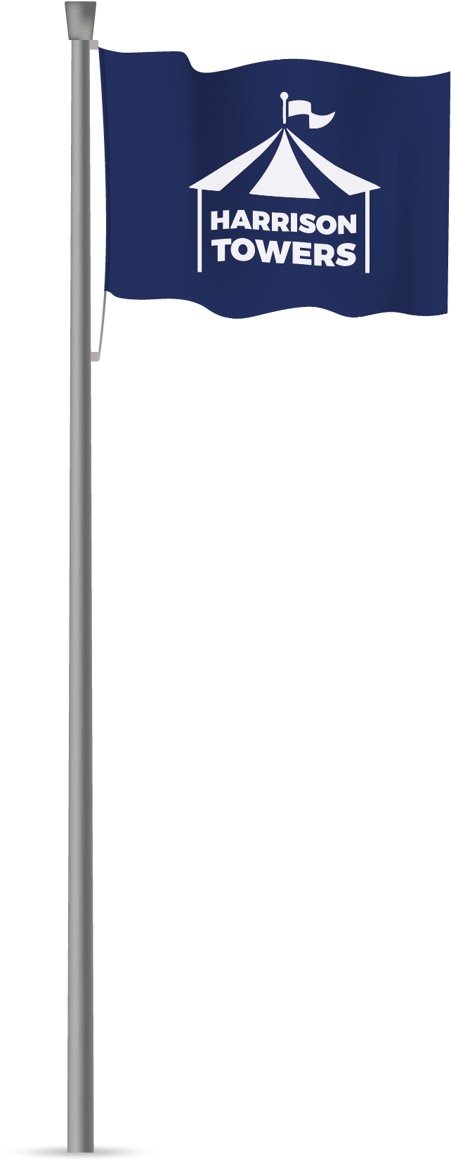Stainless Steel Flagpole - Portable Network Graphics (1241x1755), Png Download