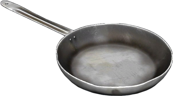 Frying Pan Png (607x343), Png Download