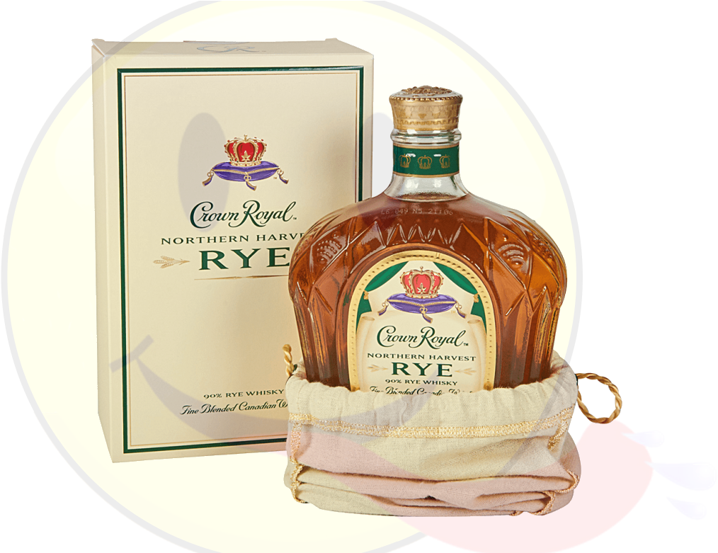 Crown Royal Northern Harvest Rye Whiskey 75cl (1040x780), Png Download