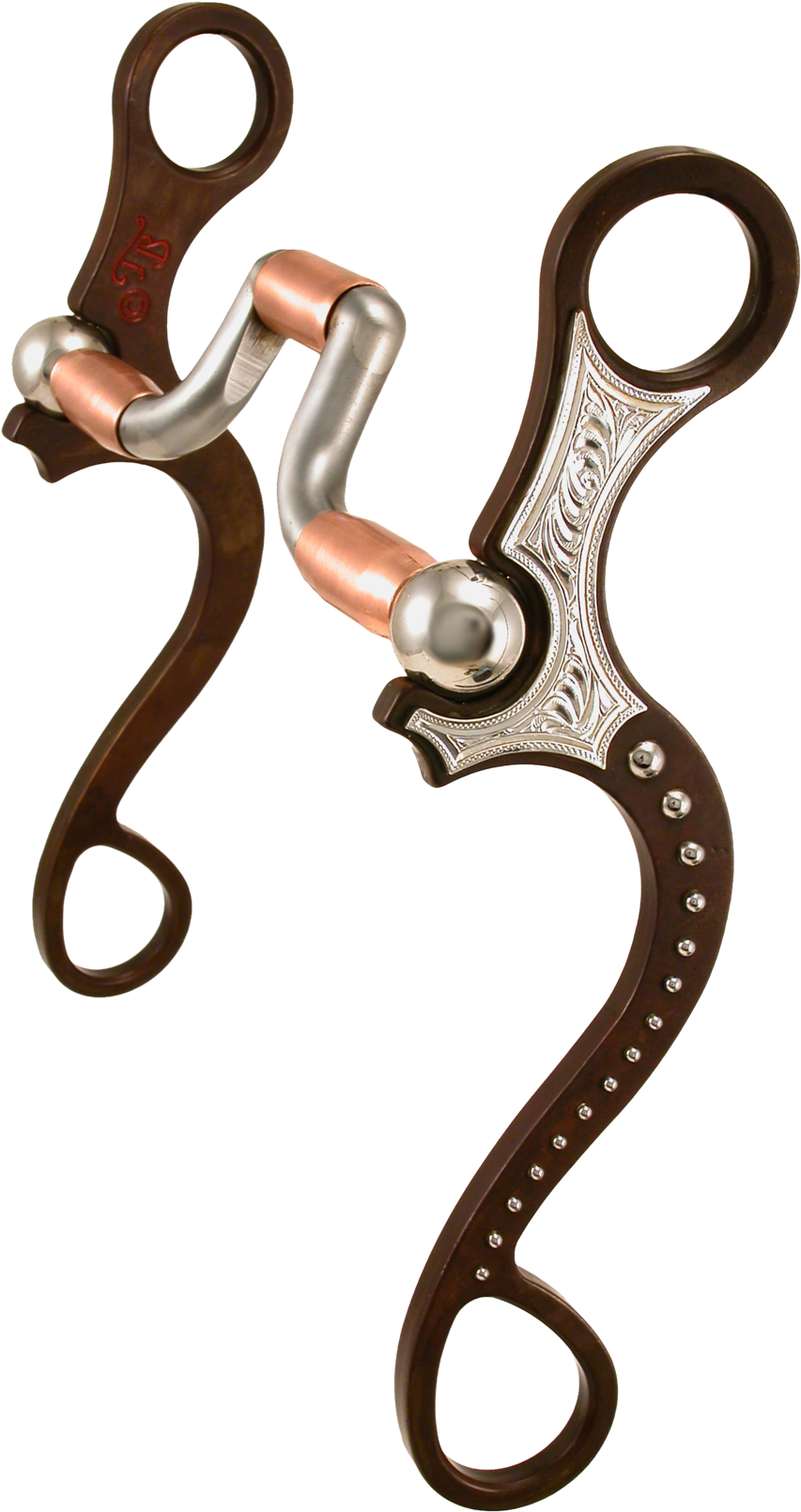 Sheridan Crown Royal Brown W/ Silver And Dots - Tom Balding Pro Roller Correction Bit (650x488), Png Download