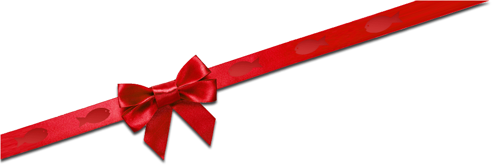 Gift Ribbon Transparent Image - Christmas Ribbon Transparent Background (993x381), Png Download