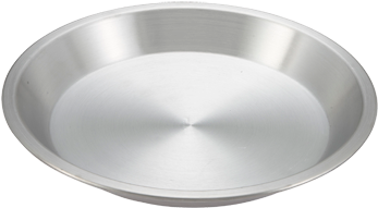 Winco Pie Pan 9″ Or 10″ - Winco Aluminium Pie Plate, 25cm -- 1 Each. (400x400), Png Download
