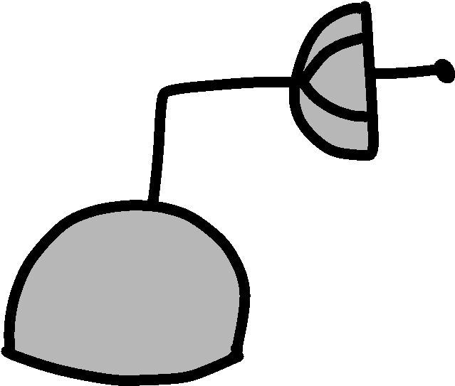 Antenna - Robot Antenna Png (738x651), Png Download