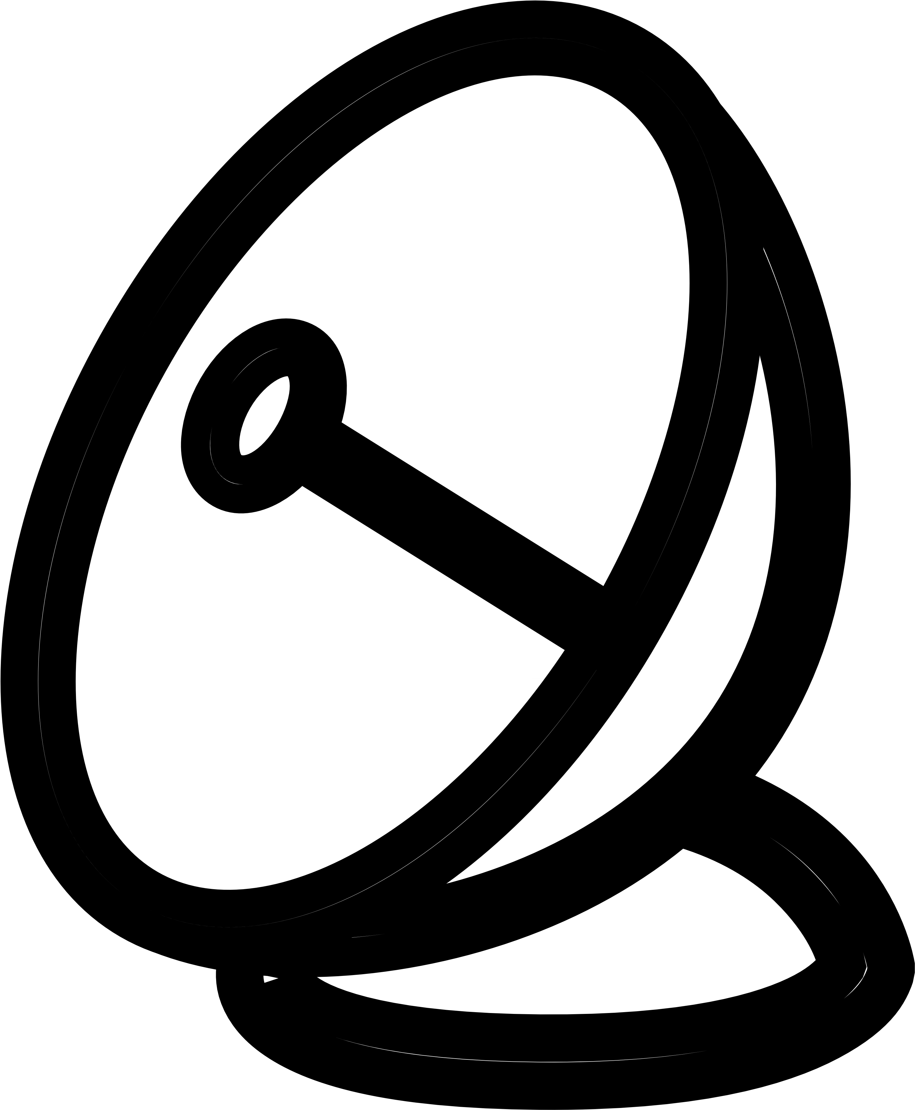 Antenna - Clip Art Telecom Symbols (3333x3846), Png Download