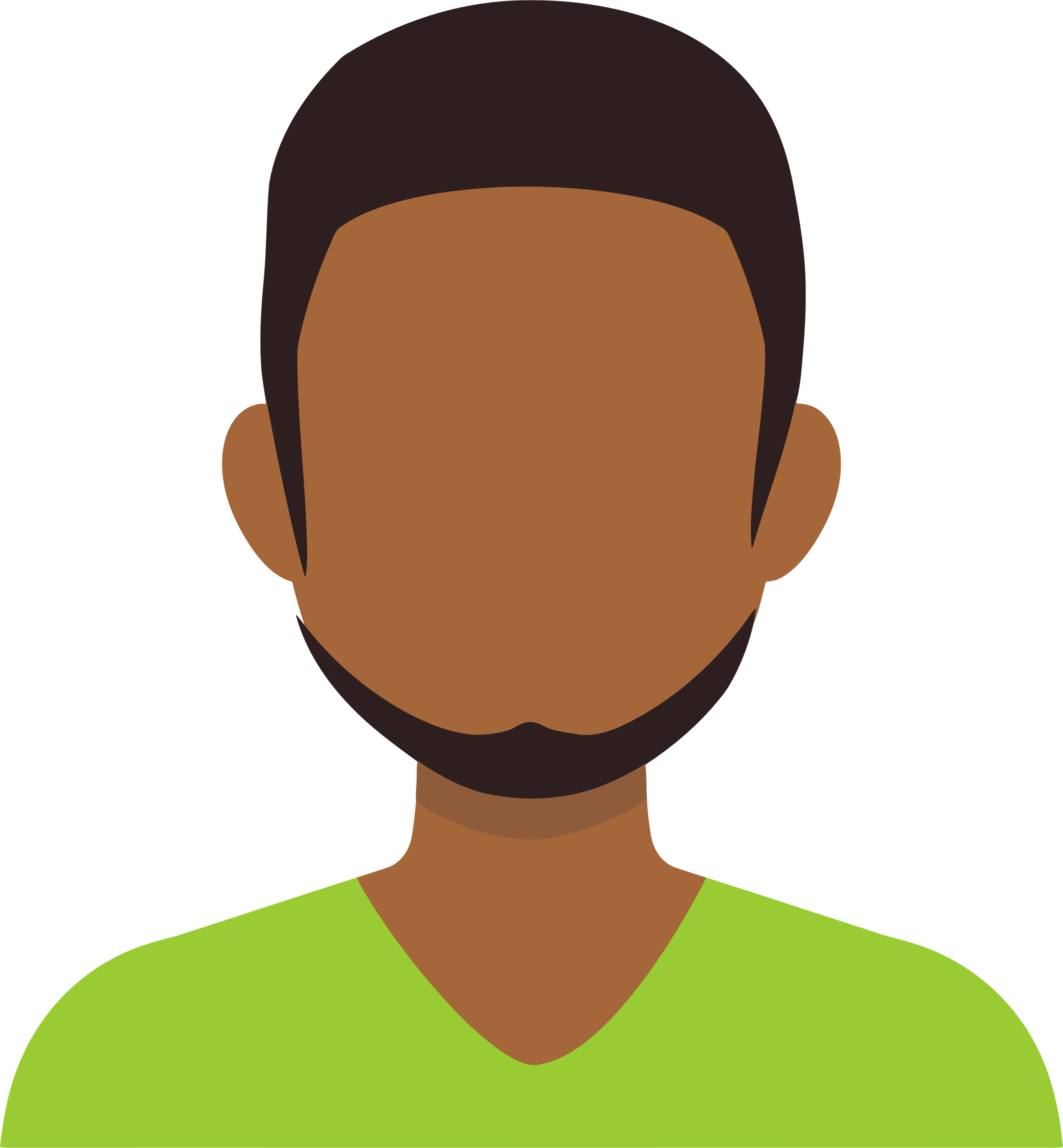 This Free Icons Png Design Of Male Avatar 3 (2146x2316), Png Download