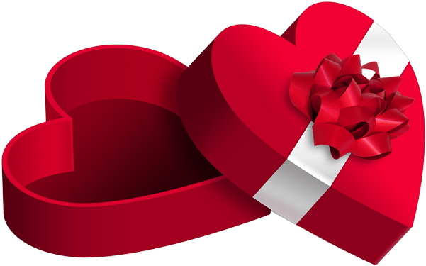 Jpg Download Cute Heart - Gift Box Love Png (617x385), Png Download