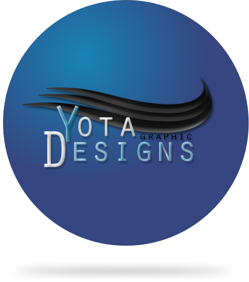 Yota Designs Does Custom Graphic Design Including Logos, - Circle (499x565), Png Download