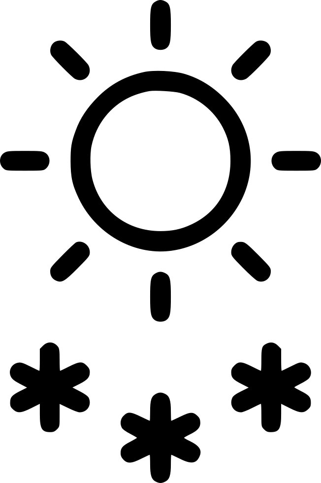 Snow Snowfall Daytime Sun Day Weather Comments - Icon (652x980), Png Download