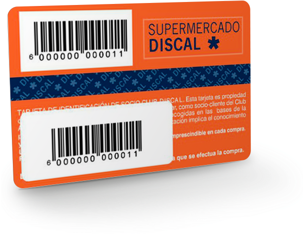 Tarjeta Pvc Codigo De Barras - Web-to-print (709x567), Png Download