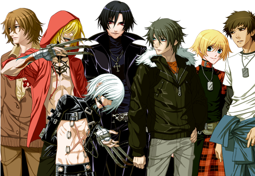 20170518171321478 - Togainu No Chi Kau And Akira (513x366), Png Download