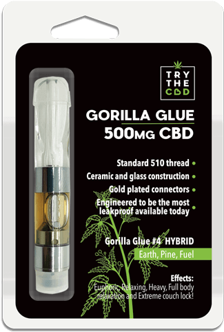 500mg Gorilla Glue - Cannabidiol (500x500), Png Download
