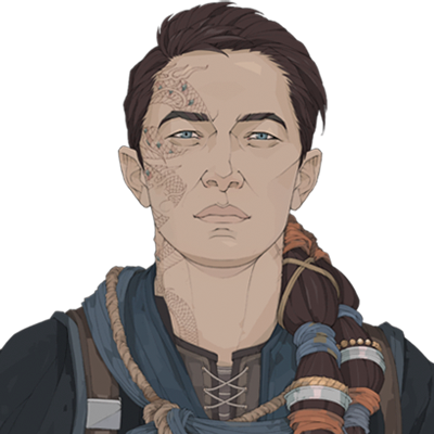 Lo Pheng - Ash Of Gods Characters (400x400), Png Download
