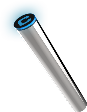 Inhale Activated 510 Thread Cbd Vape Pen Battery 350mah - Vaporizer (350x453), Png Download