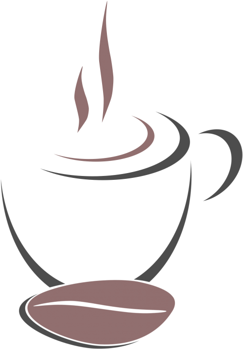 Cafe & Coffee Logos Png - Taza De Cafe Logo (999x999), Png Download