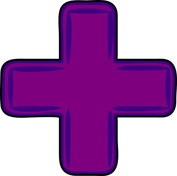 Plus Clipart (600x598), Png Download