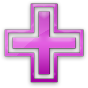 073300 Pink Jelly Icon Alphanumeric Plussign1 - Icon (420x420), Png Download