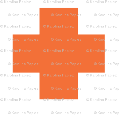 Orange Cross On White - Clipart Medical Kit (400x400), Png Download