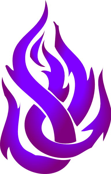 Clip Library Dark Clip Art At Clker Com Vector - Flame Tattoo (384x598), Png Download