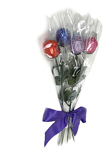 Assorted Color Foiled Belgian Chocolate Color Splash - Color (500x500), Png Download