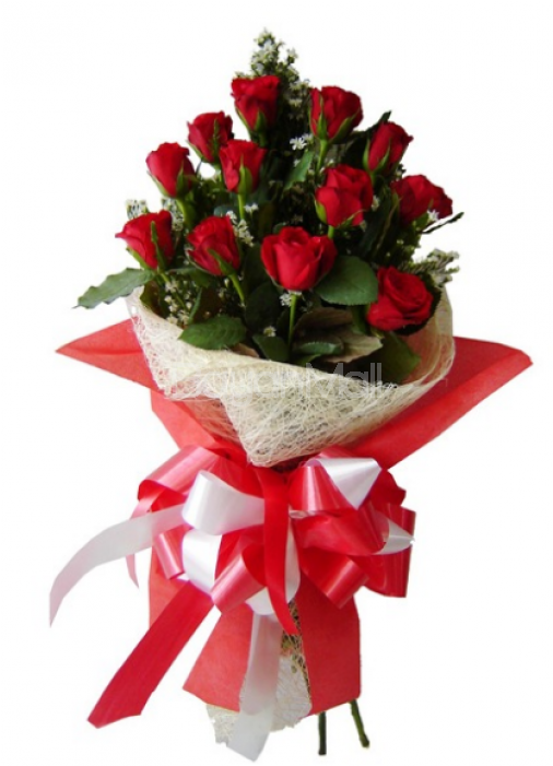 Bouquet Of Flowers Roses (700x700), Png Download
