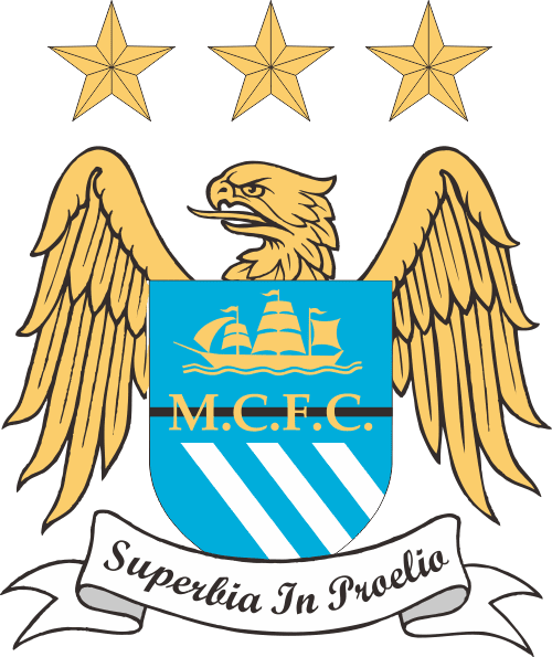 Manchester City Vector Logo - Logo 512x512 Dream League Soccer Manchester City (500x595), Png Download
