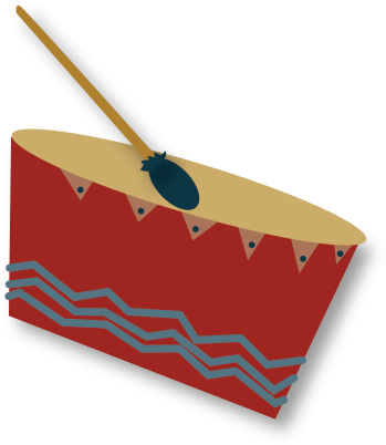 Drum-art - Illustration (360x415), Png Download