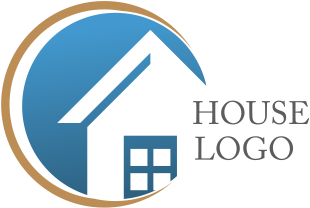 Vector Home Building Logo Inspiration Download - Home Logo Vector Free Download (389x346), Png Download