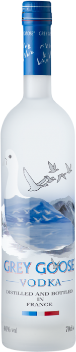 Grey Goose Original Vodka 70cl - Grey Goose Vodka - 375 Ml Bottle (650x731), Png Download