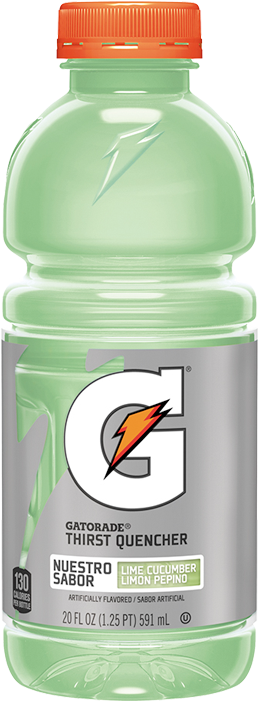 Gatorade Lemon Lime 20 Oz (300x700), Png Download