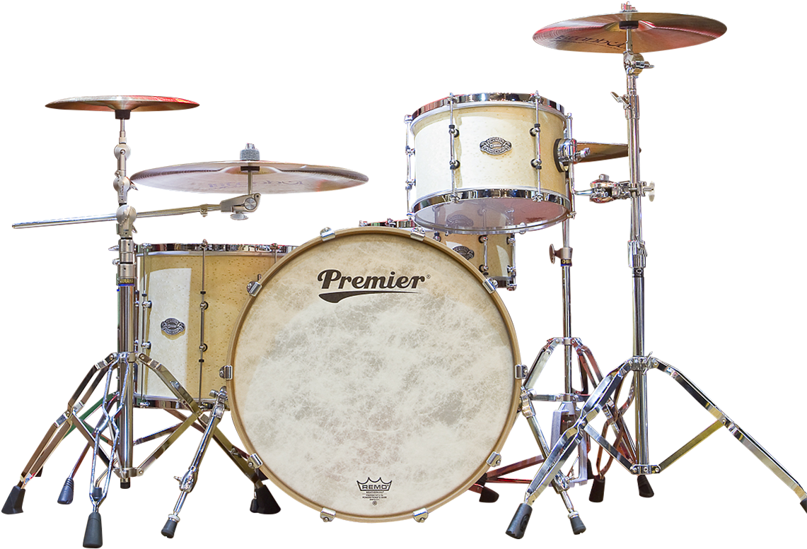 Premier Modern Classic Bebop 18" Birdseye V Drumkit (1150x990), Png Download