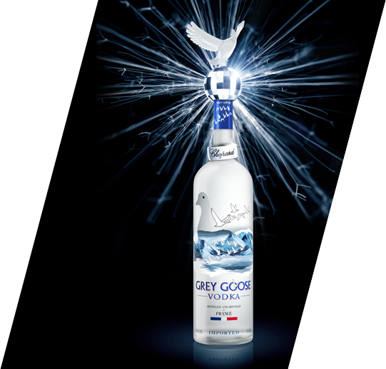 Here Are Some Adverts And Promotion From The Past And - Grey Goose Vodka 1 L (541x518), Png Download