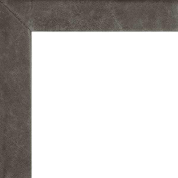 Distressed Leather Vintage Black - Leather (600x600), Png Download