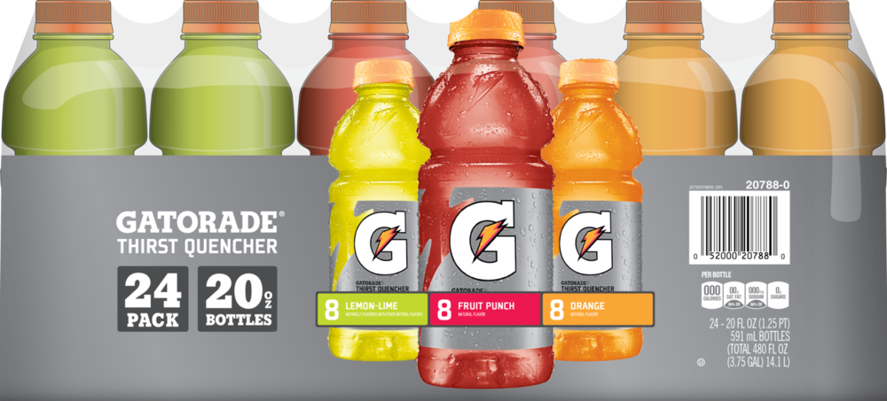 Static1 - Squarespace-2 - Gatorade G Series Thirst Quencher, Assorted Flavors (1000x453), Png Download